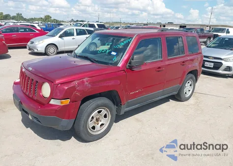2012 Jeep Patriot Sport из США, поврежденный, VIN 1C4NJPBA8CD579091